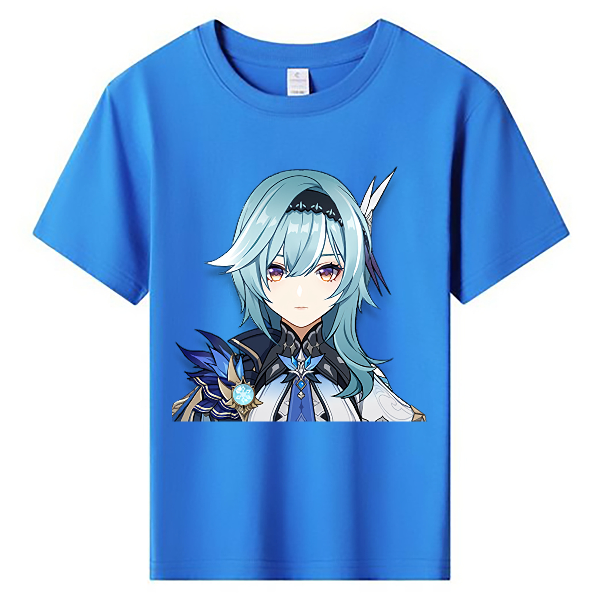 げんし神 优菈 ゆうら genshin Yūra 綿100％キッズTシャツ（フロントプリント）